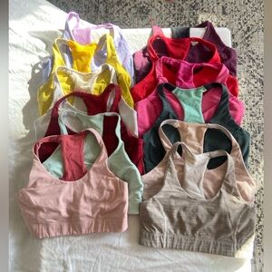 Outdoor Voices doing things sports bra size small set of 12, bundle